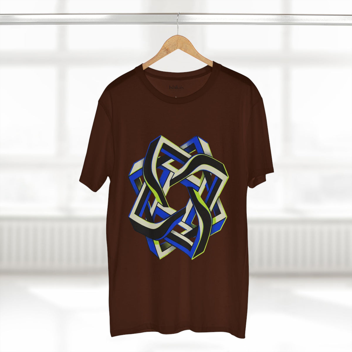 Abstract Geometric Knot Art T-Shirt