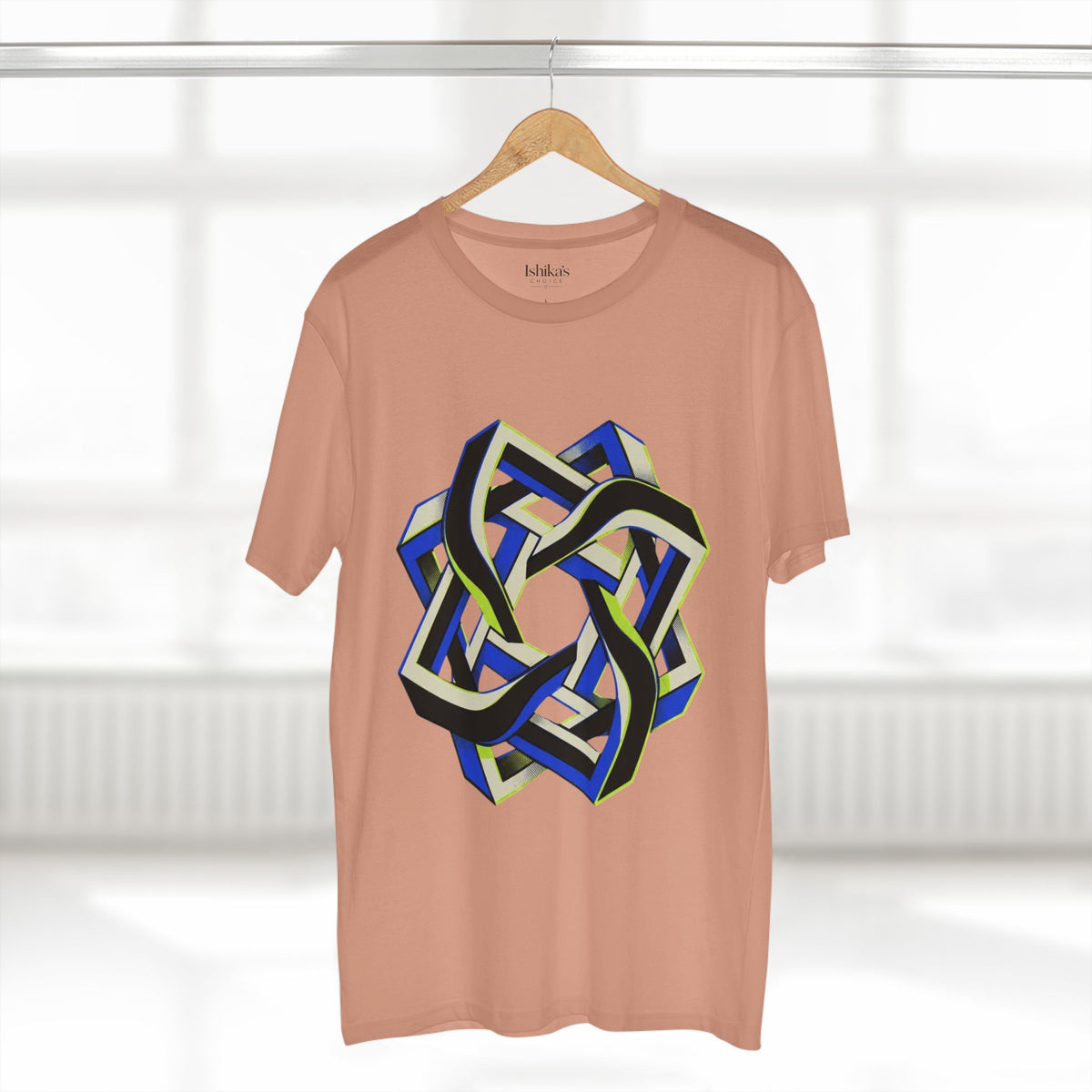 Abstract Geometric Knot Art T-Shirt