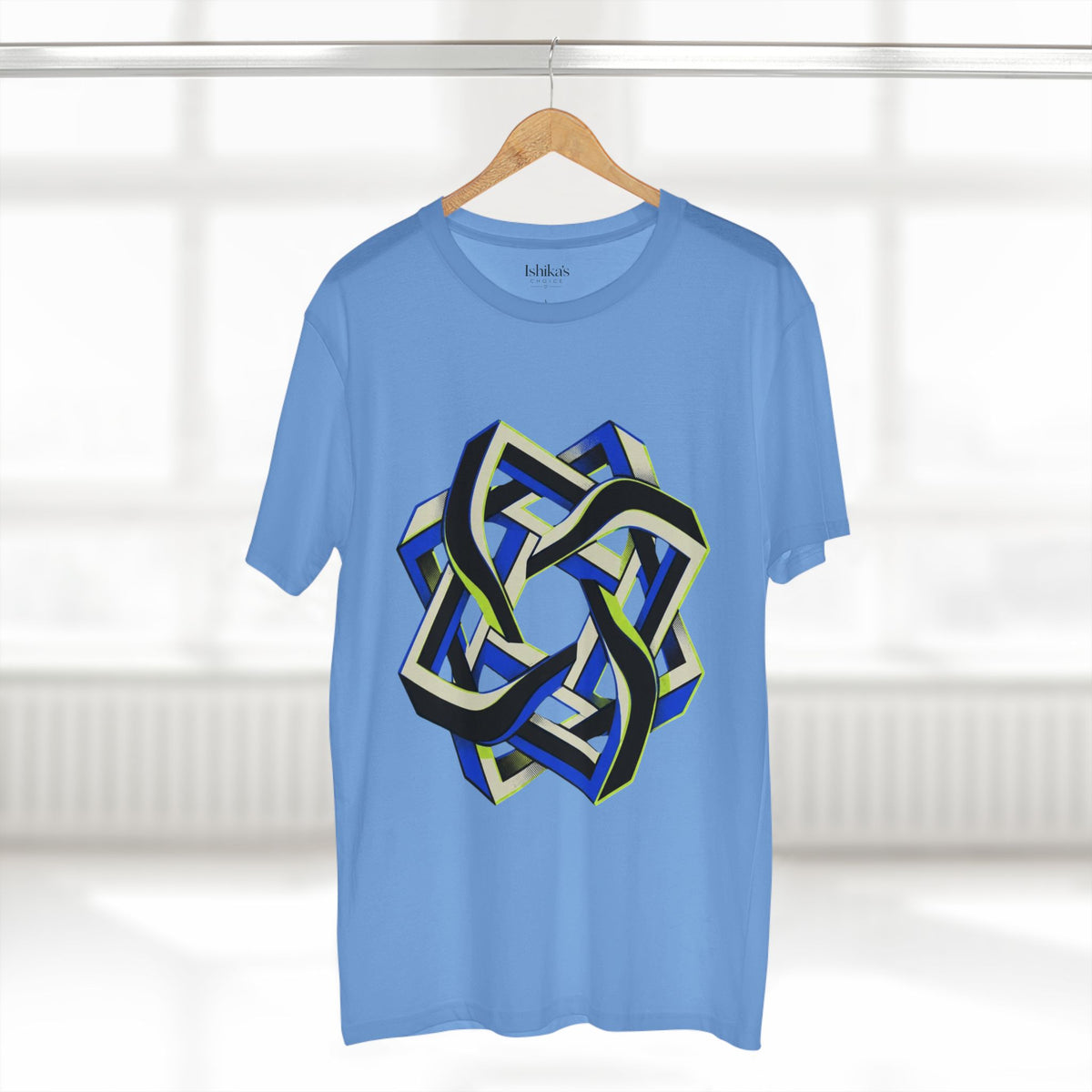 Abstract Geometric Knot Art T-Shirt