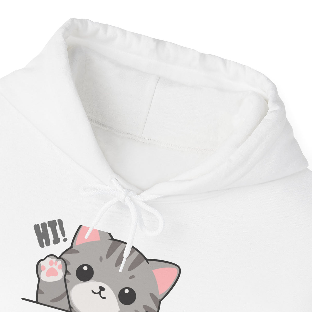 Cute Cat Hugging Hoodie