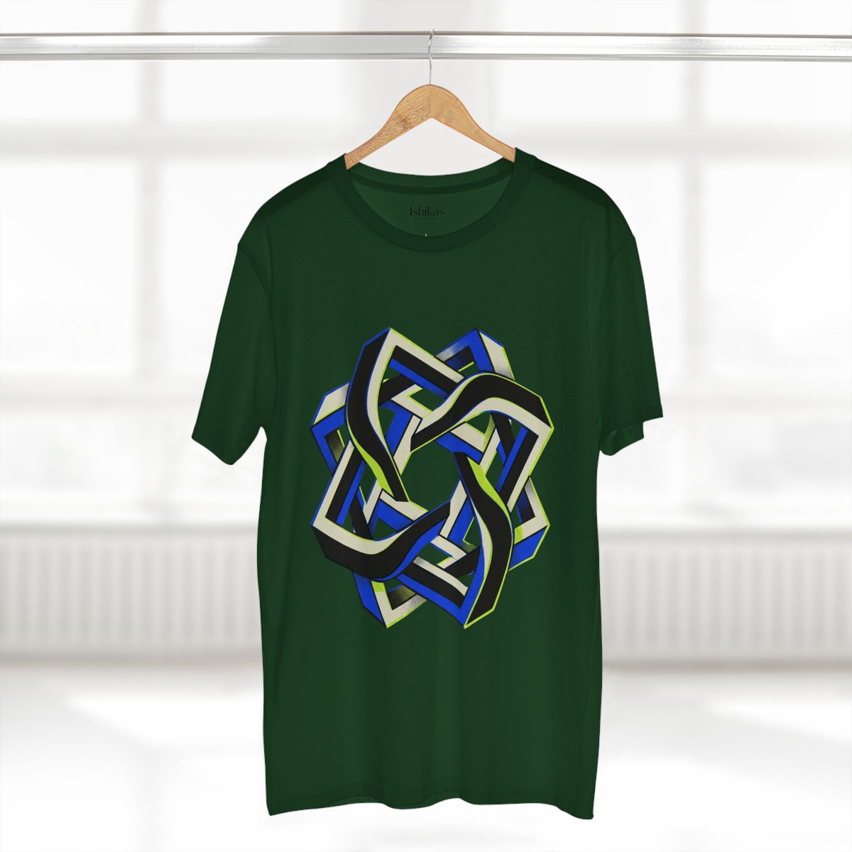 Abstract Geometric Knot Art T-Shirt