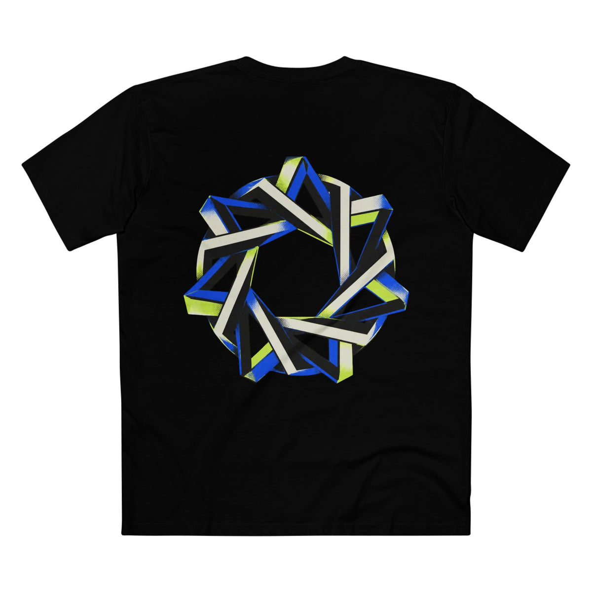 Abstract Geometric Knot Art T-Shirt