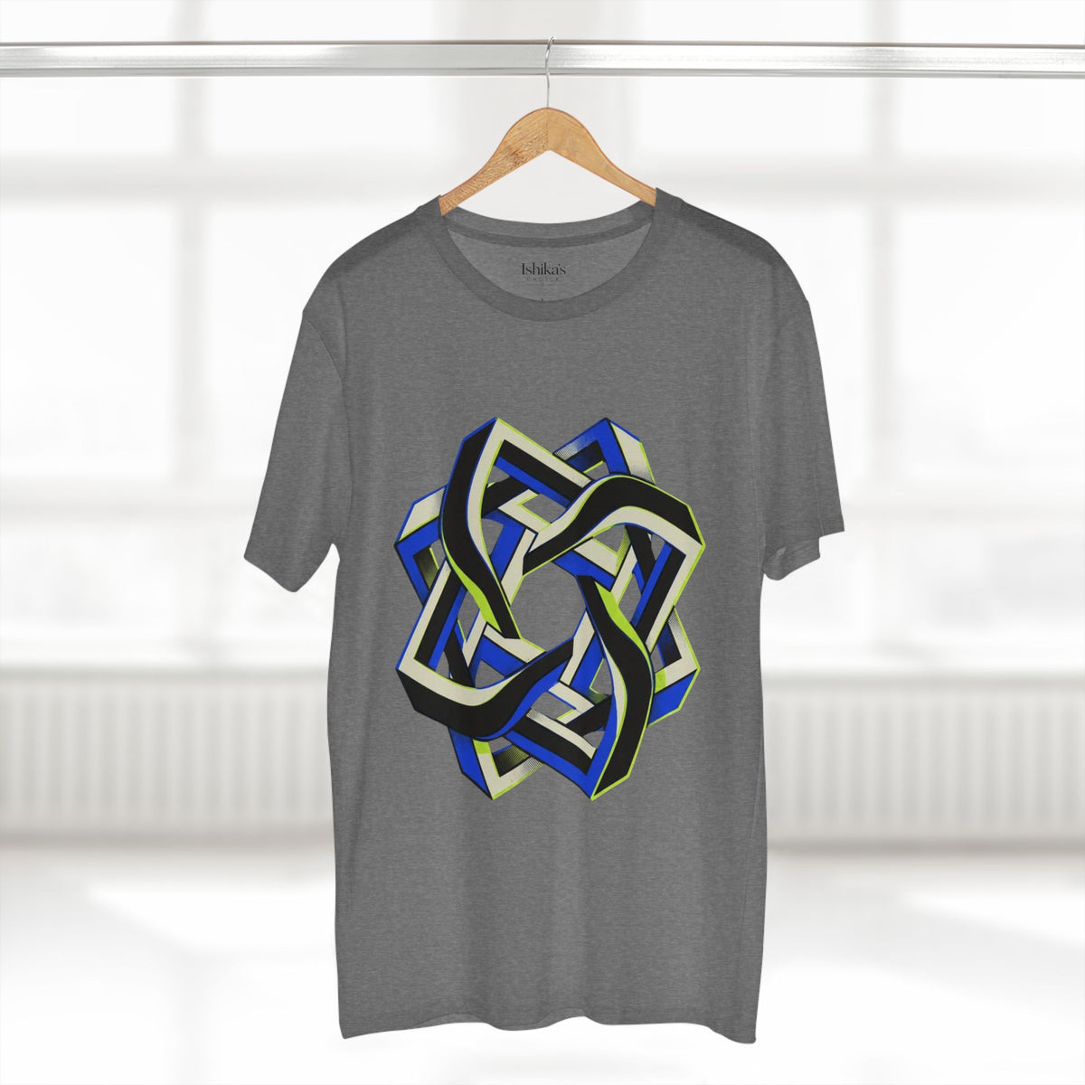 Abstract Geometric Knot Art T-Shirt
