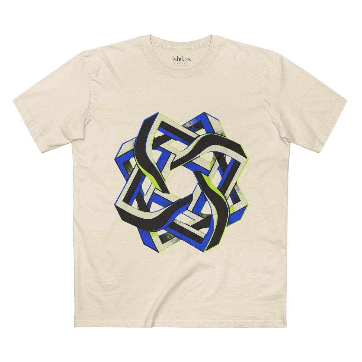 Abstract Geometric Knot Art T-Shirt