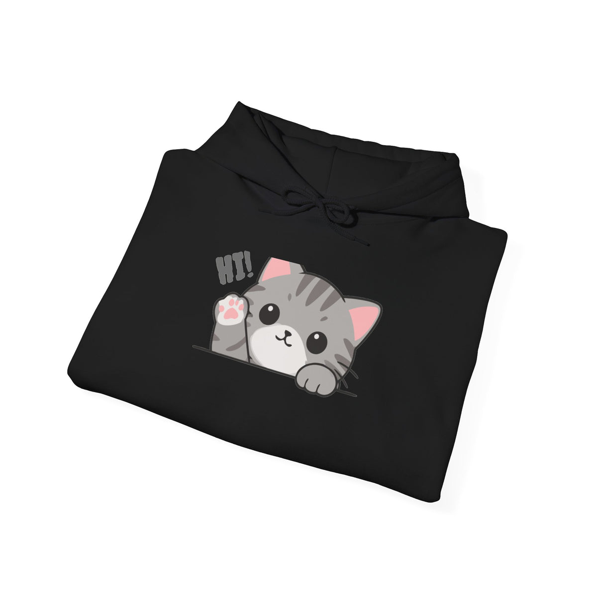 Cute Cat Hugging Hoodie