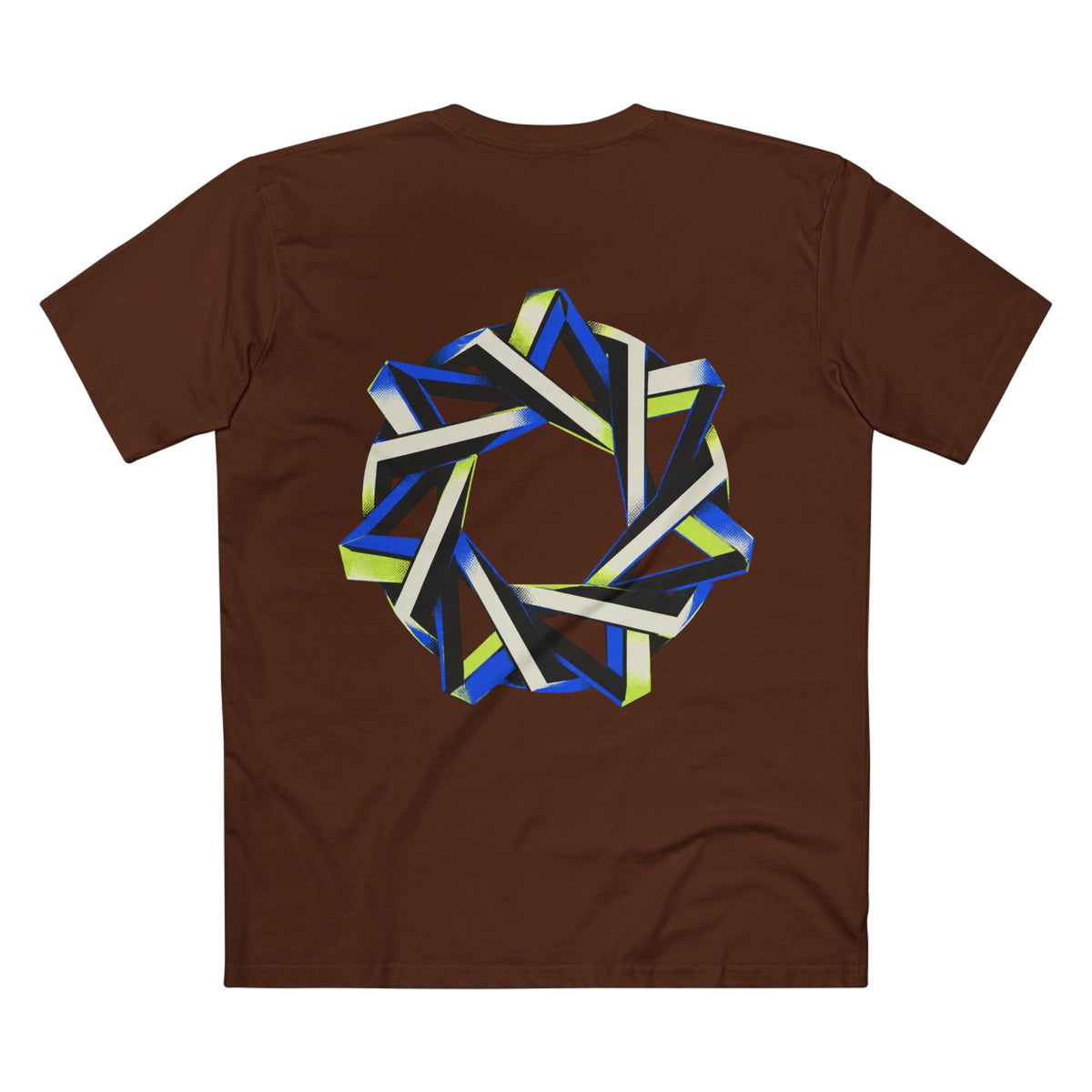 Abstract Geometric Knot Art T-Shirt