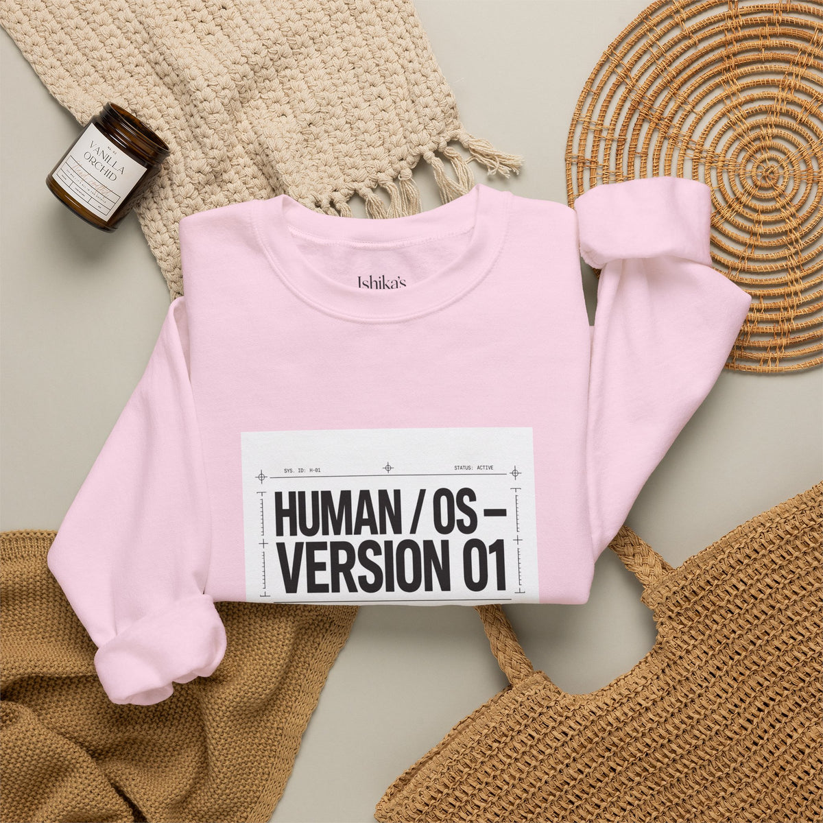 Human OS Version 01 Feel More Perform Less Sweatshirt