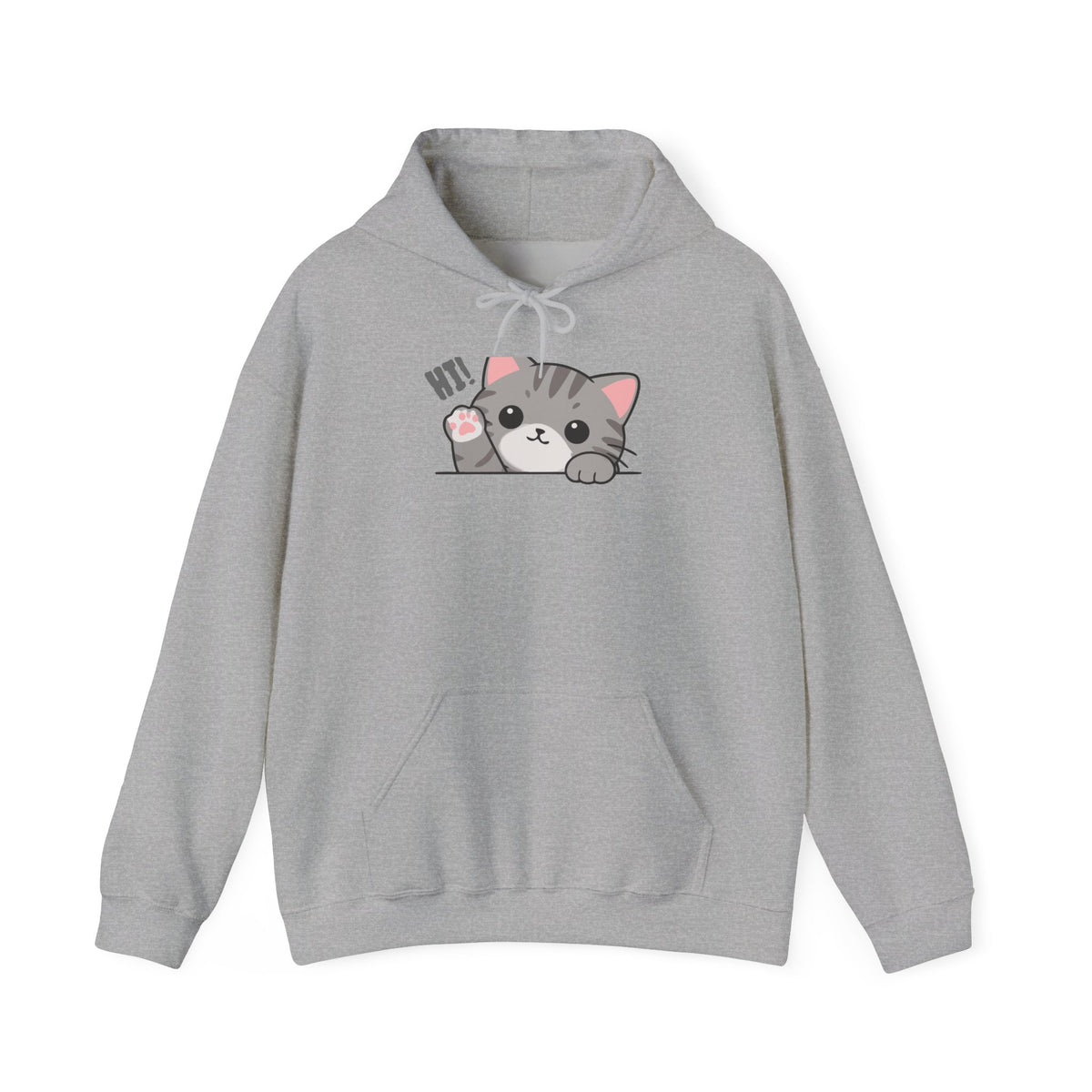 Cute Cat Hugging Hoodie