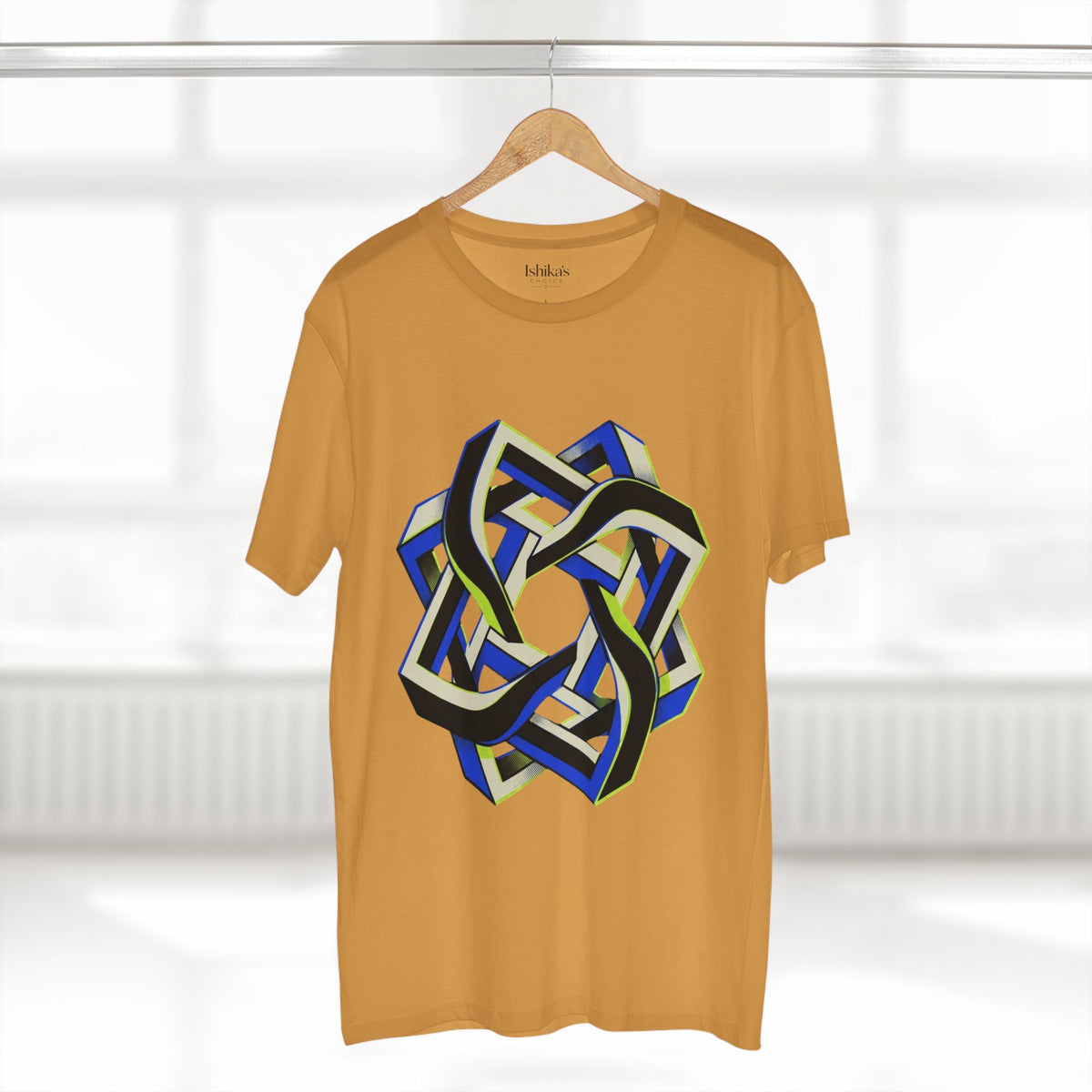 Abstract Geometric Knot Art T-Shirt