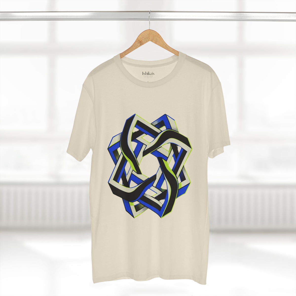 Abstract Geometric Knot Art T-Shirt