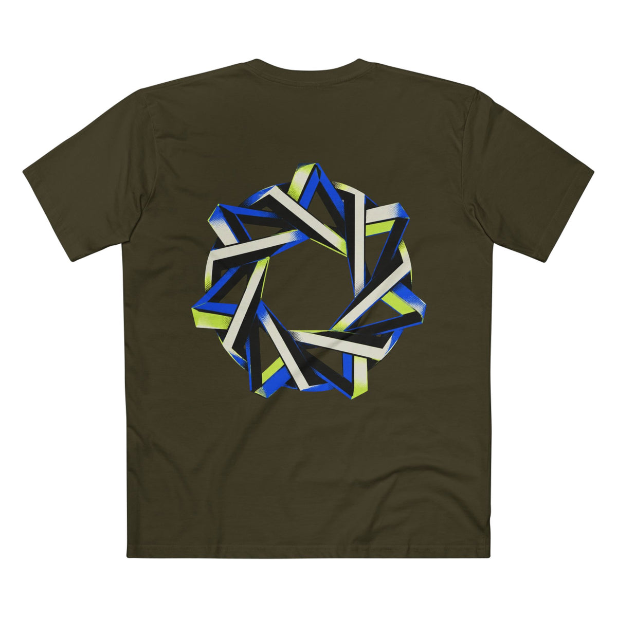 Abstract Geometric Knot Art T-Shirt