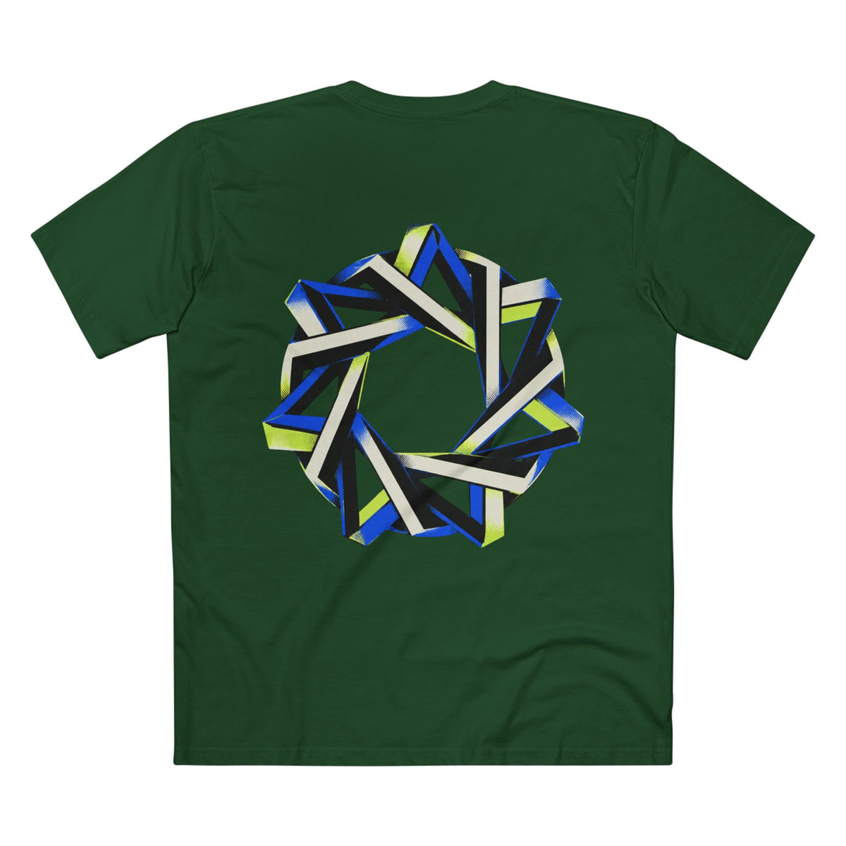 Abstract Geometric Knot Art T-Shirt