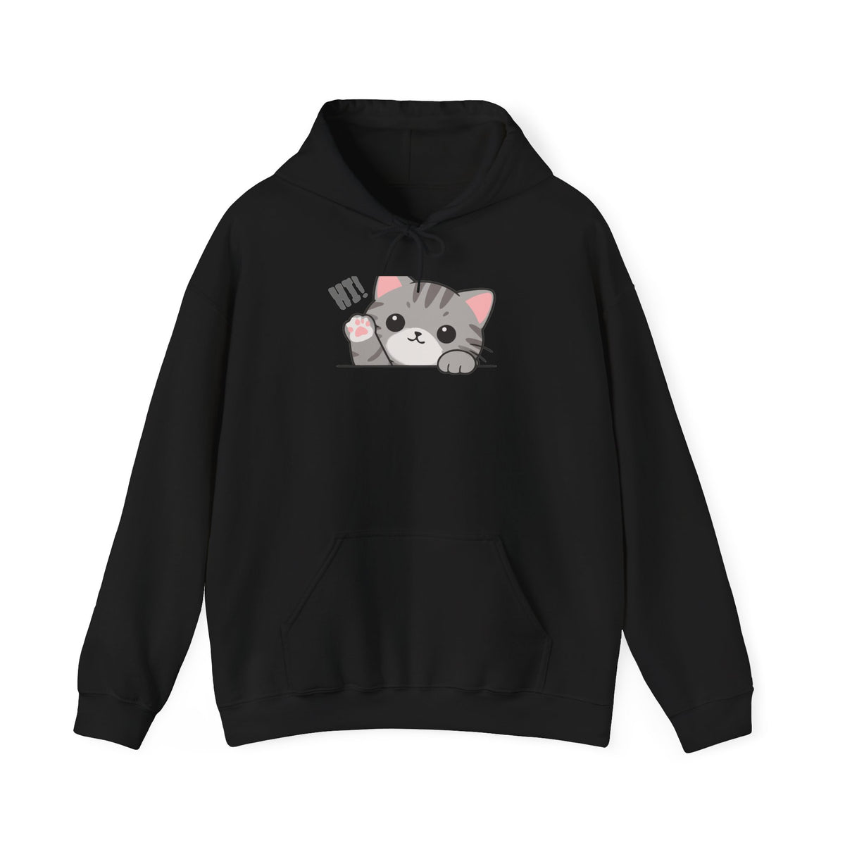 Cute Cat Hugging Hoodie