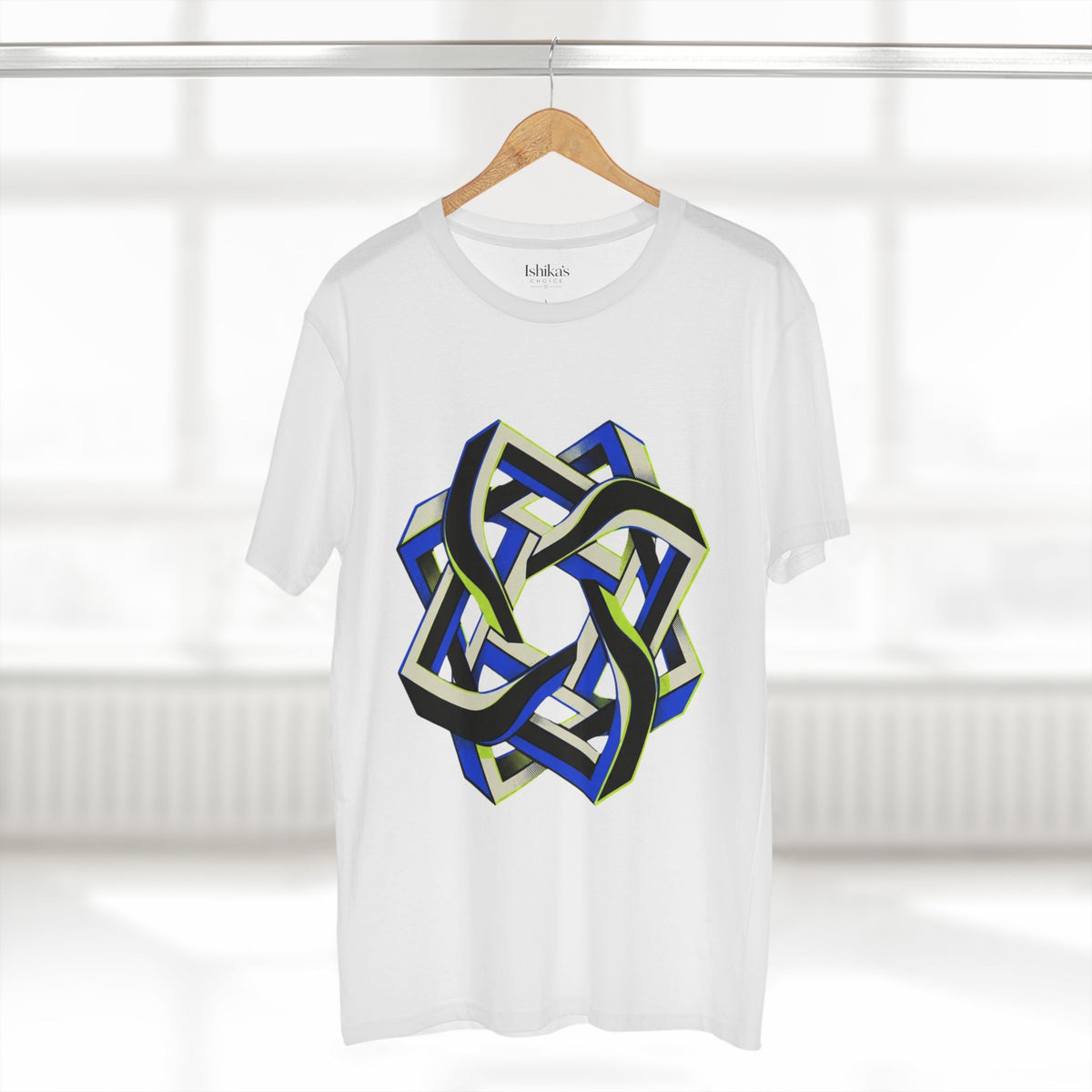 Abstract Geometric Knot Art T-Shirt