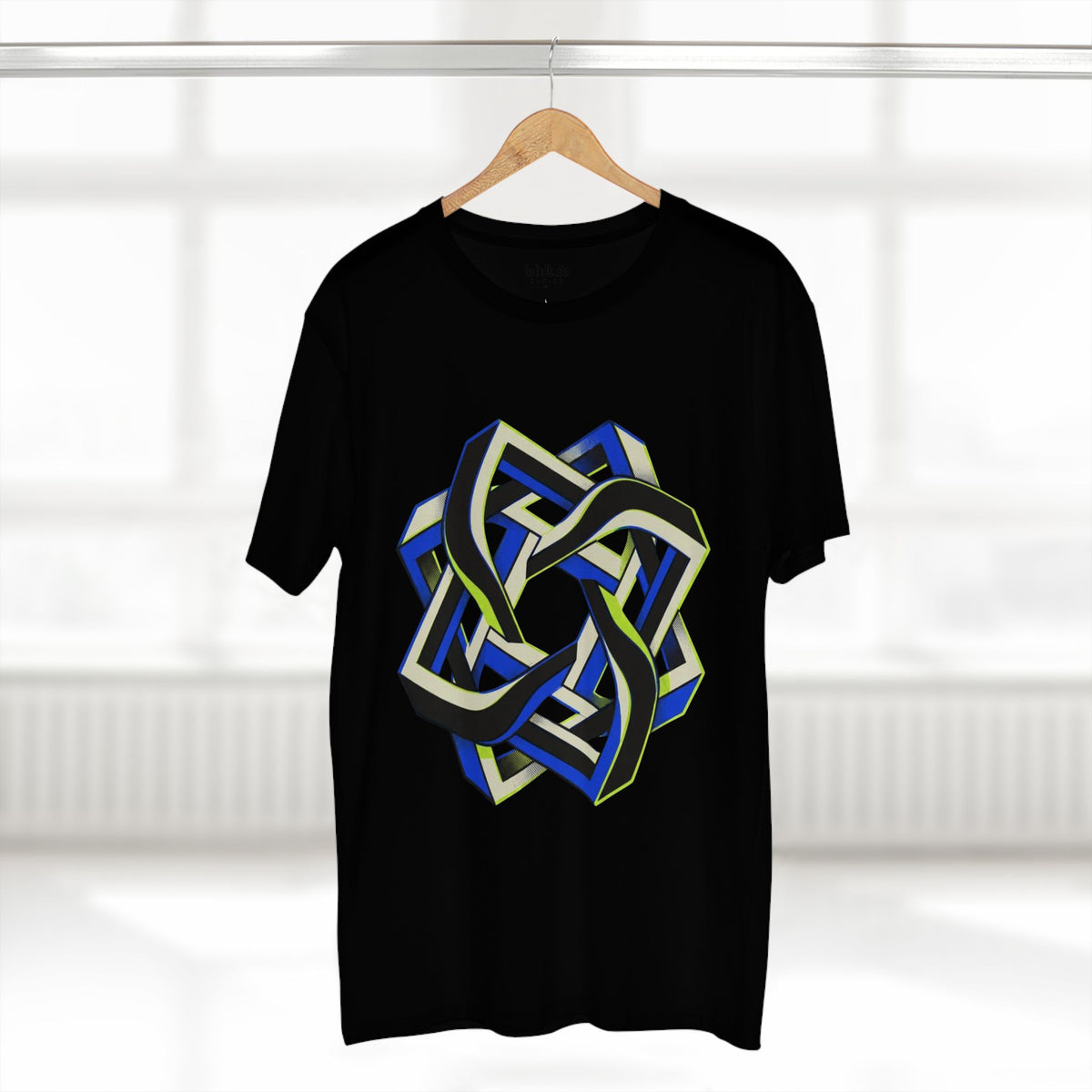 Abstract Geometric Knot Art T-Shirt
