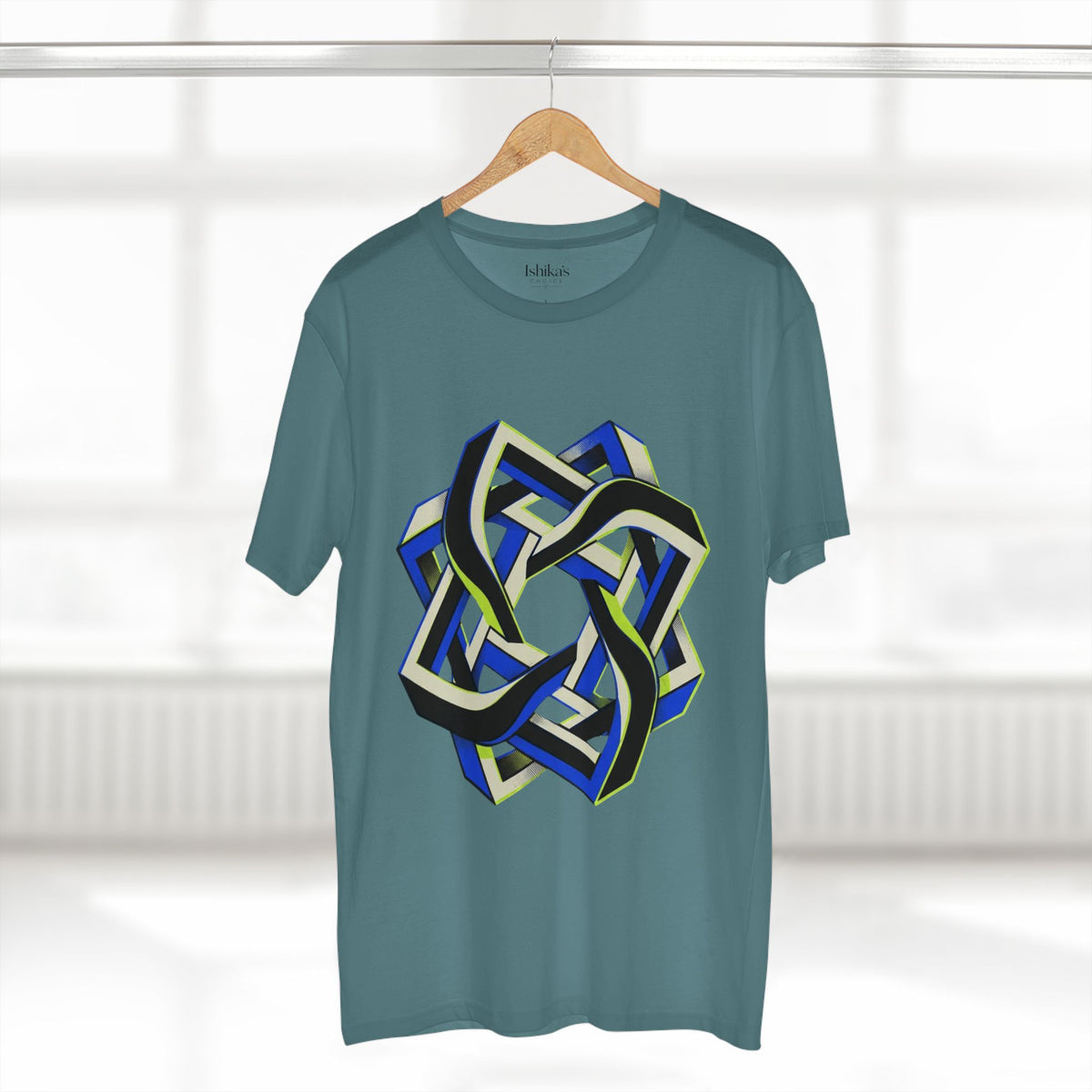 Abstract Geometric Knot Art T-Shirt