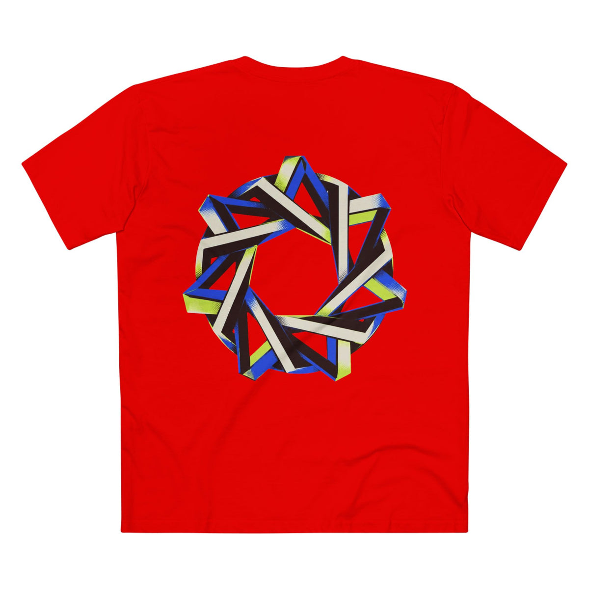 Abstract Geometric Knot Art T-Shirt