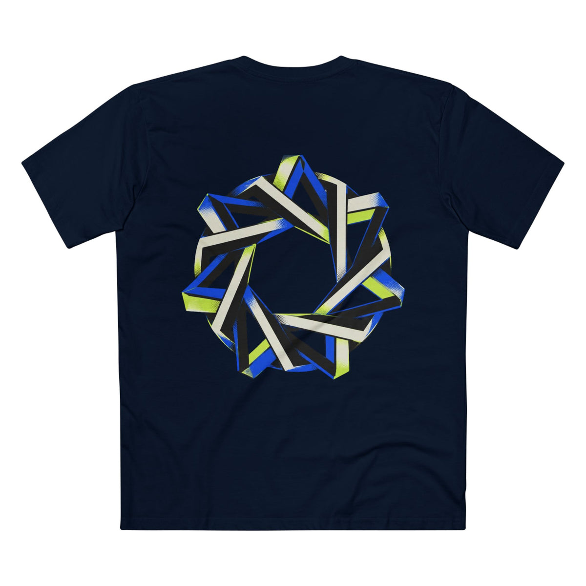 Abstract Geometric Knot Art T-Shirt
