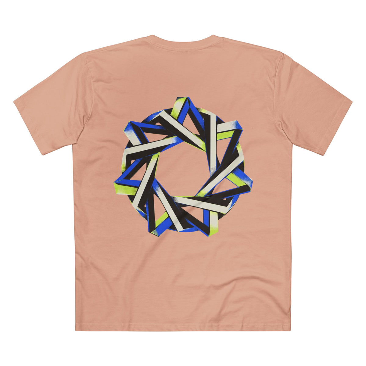 Abstract Geometric Knot Art T-Shirt