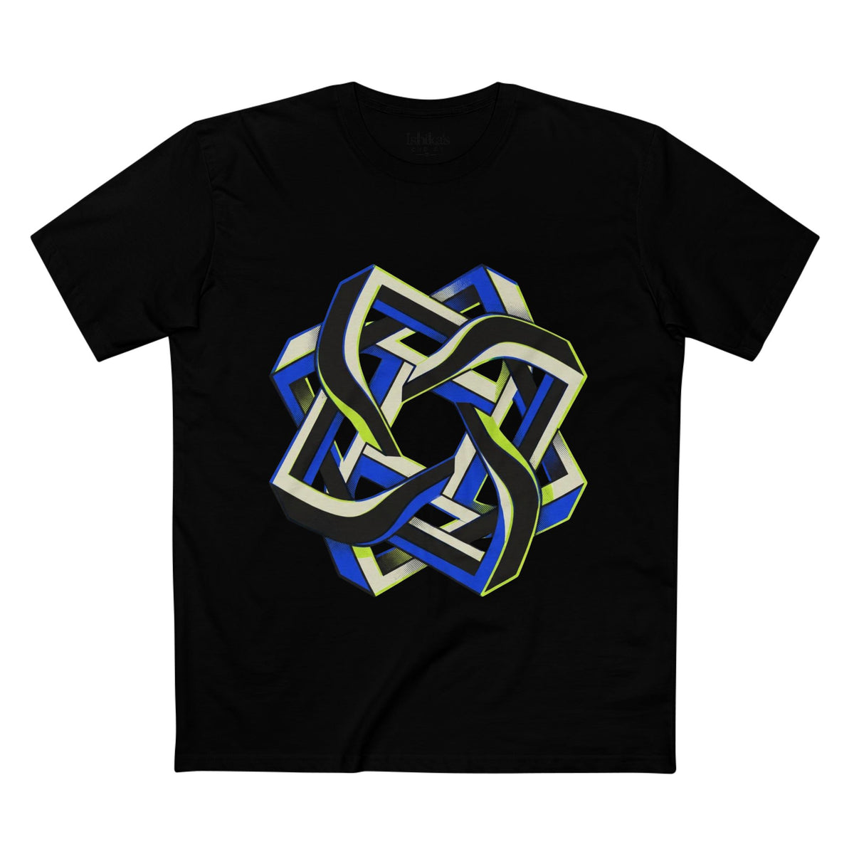 Abstract Geometric Knot Art T-Shirt