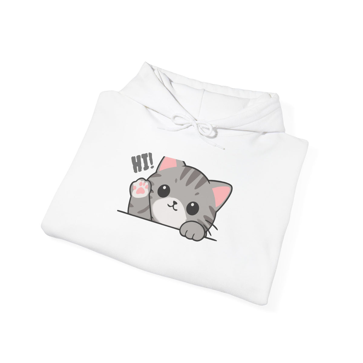 Cute Cat Hugging Hoodie