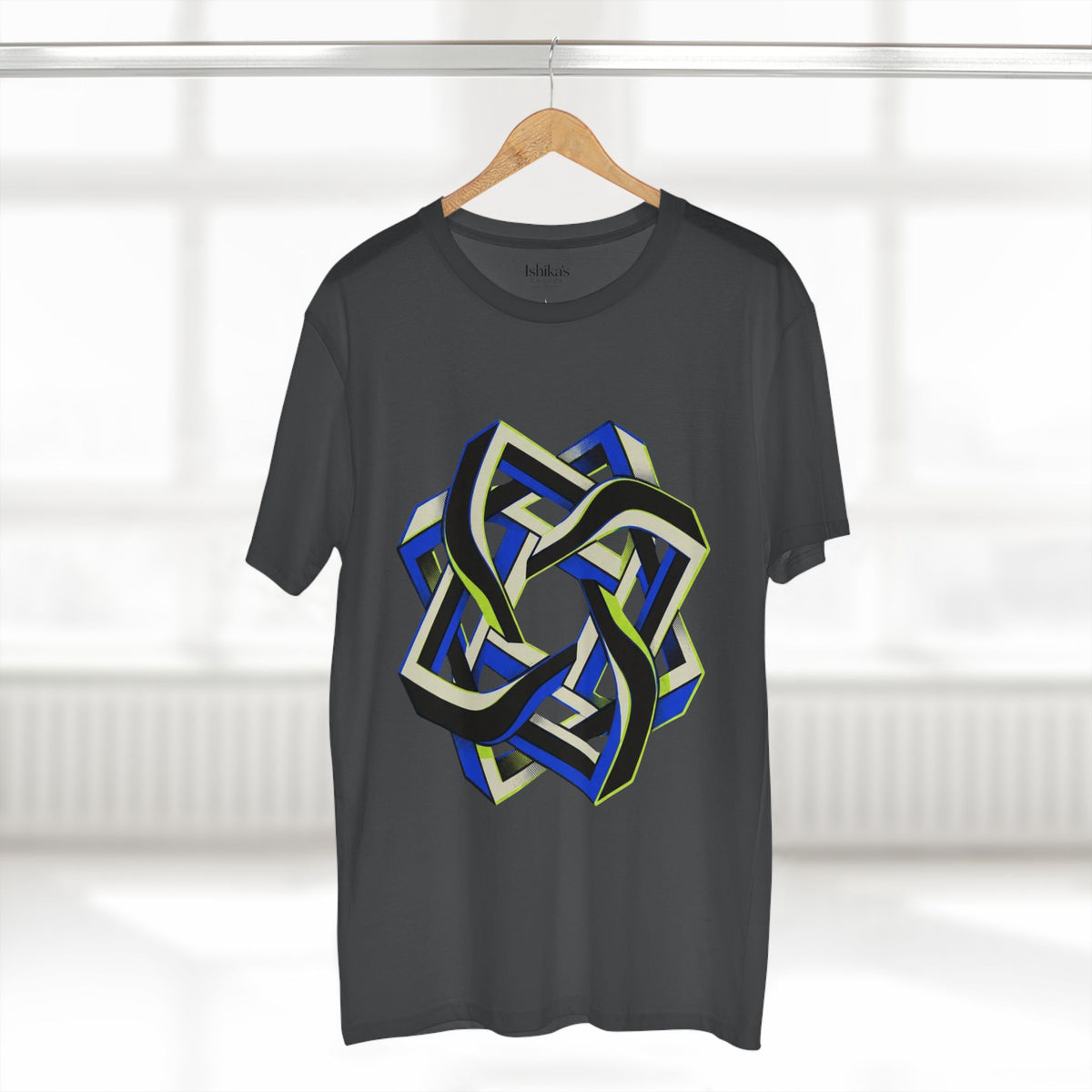 Abstract Geometric Knot Art T-Shirt