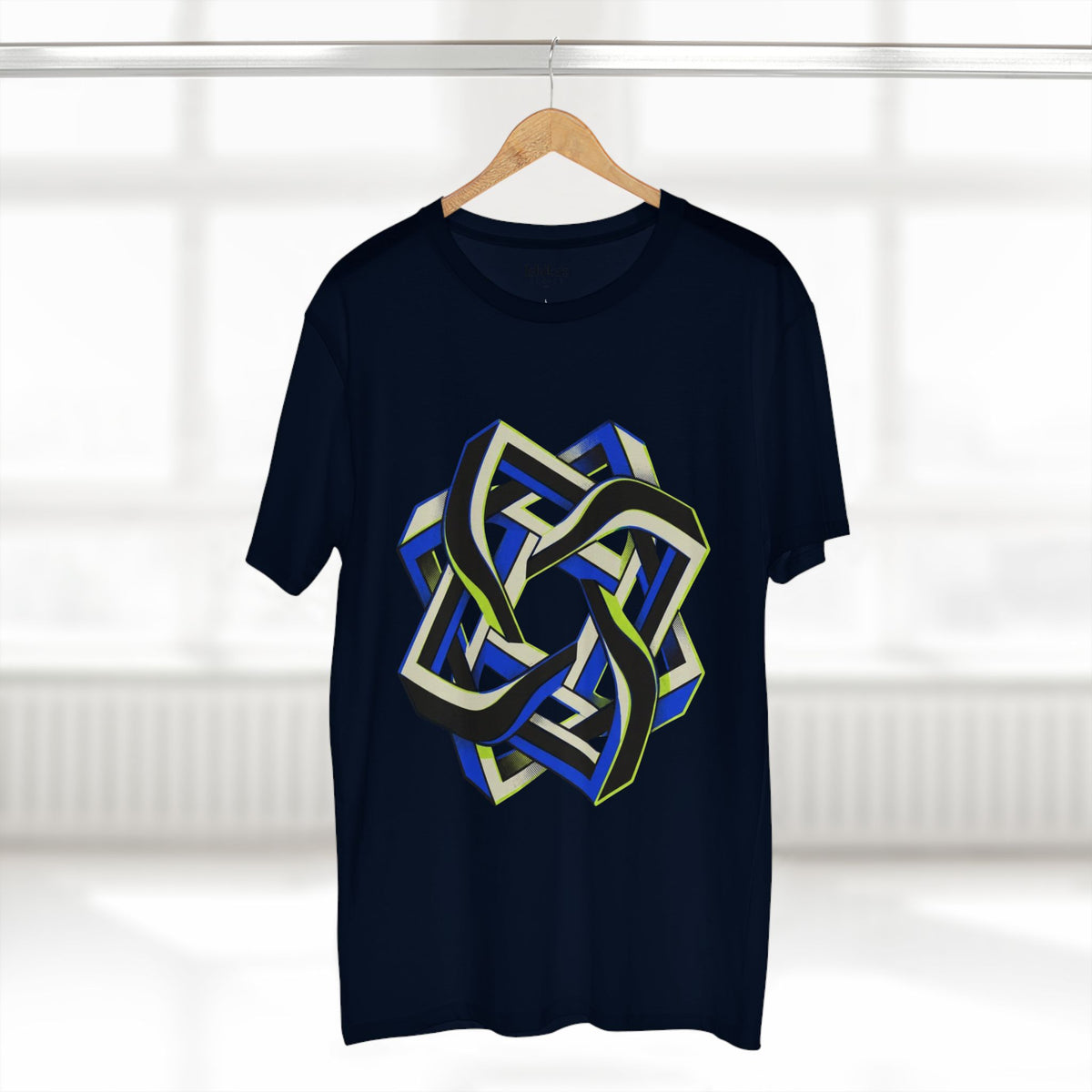 Abstract Geometric Knot Art T-Shirt