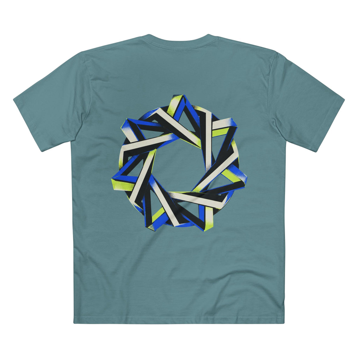 Abstract Geometric Knot Art T-Shirt