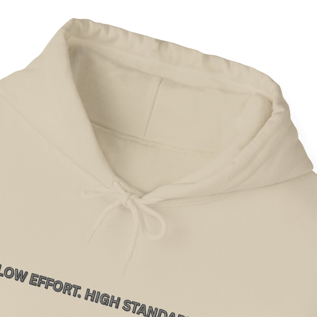 Low Effort High Standards Hoodie